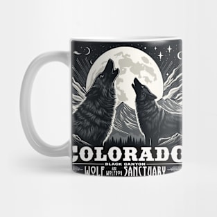 Colorado Black Canyon Wolf and Wolfdog Sancuary Mug